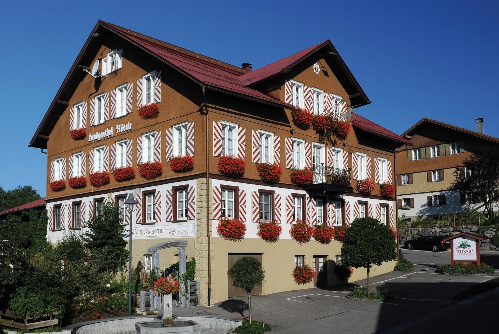Landgasthof Rössle - Beim Kräuterwirt Oberstaufen Exterior foto